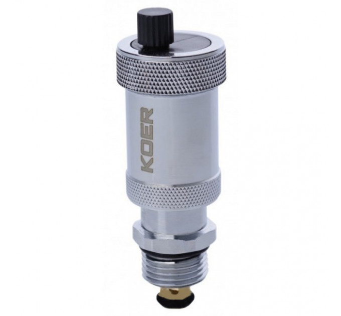 Воздухоотводчик автоматический 1/2" прямой с обратным клапаном KR5155 Koer