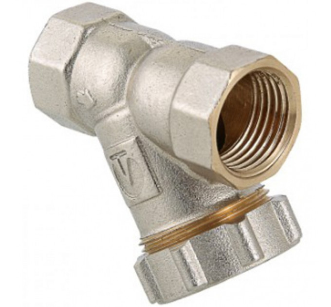 Фильтр для воды косой 1/2" с заглушкой VT.193.N.04 Valtec