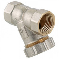 Фильтр для воды косой 3/4" с заглушкой VT.193.N.05 Valtec