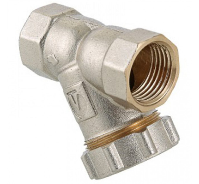 Фильтр для воды косой 3/4" с заглушкой VT.193.N.05 Valtec