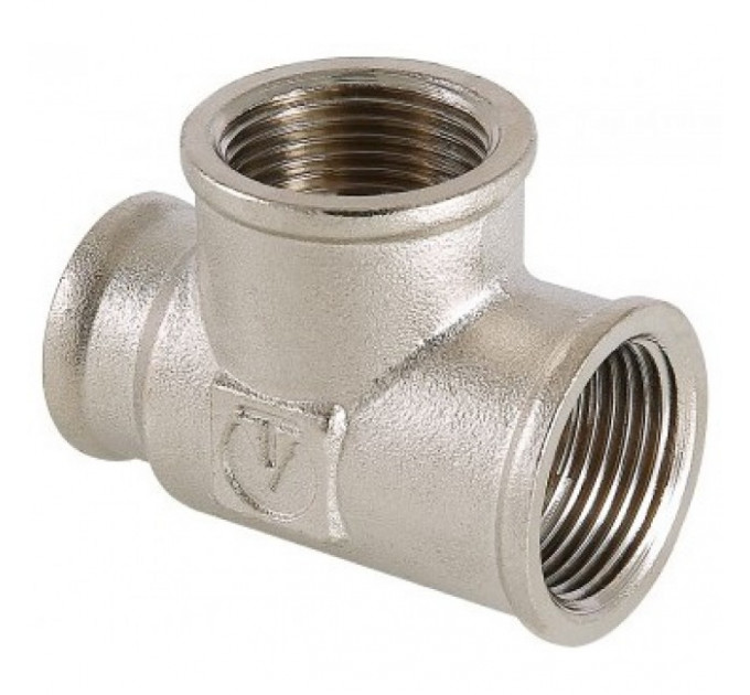 Тройник 3/4" - 1/2" - 1/2" ввв хром VTr.750.RN.050404 Valtec
