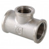 Тройник 3/4" - 1/2" - 3/4" ввв хром VTr.750.N.0504 Valtec