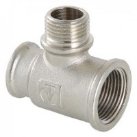Тройник 3/4" - 1/2" - 3/4" внв хром VTr.132.RN.050405 Valtec