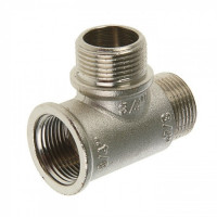 Тройник 3/4" внн хром VTr.133.N.0005 Valtec