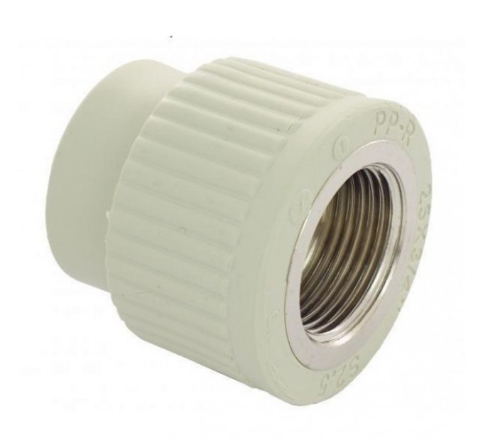 Муфта 32*1/2" в серая PP-R Китай