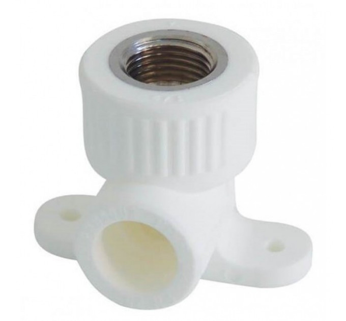 Угол монтажный 25*1/2" в PP-R белый Россия Tpp3037.0.02502s Koer