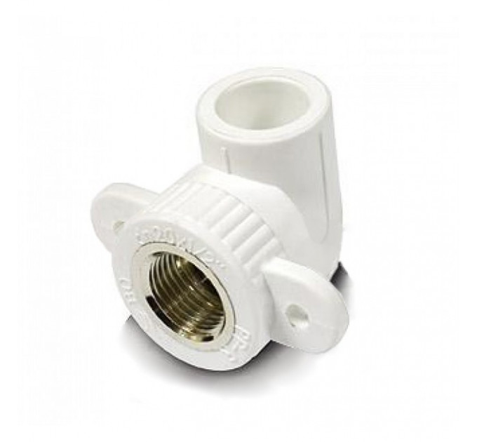 Угол монтажный под ГК 20 * 1/2" в белый PP-R RTP