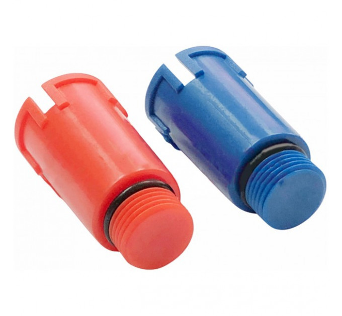 Набор цветных удлиненных заглушек 1/2" Valfex