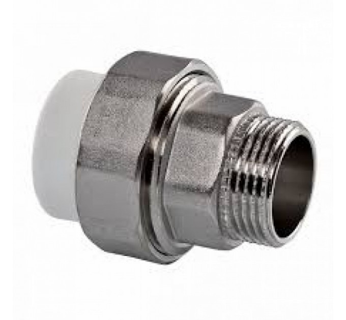 Разборное соединение 20*1/2" н белое RTP