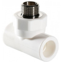 Тройник 20*1/2"*20 с муфтой н VTp.733.0.02004 Valtec