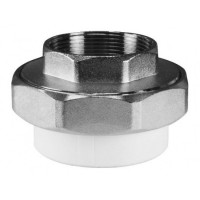 Разборное соединение 40*1 1/4" в белое Valfex