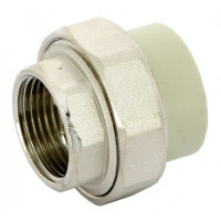 Разборное соединение 32*1 1/4" в PP-R Россия, усиленное Valfex