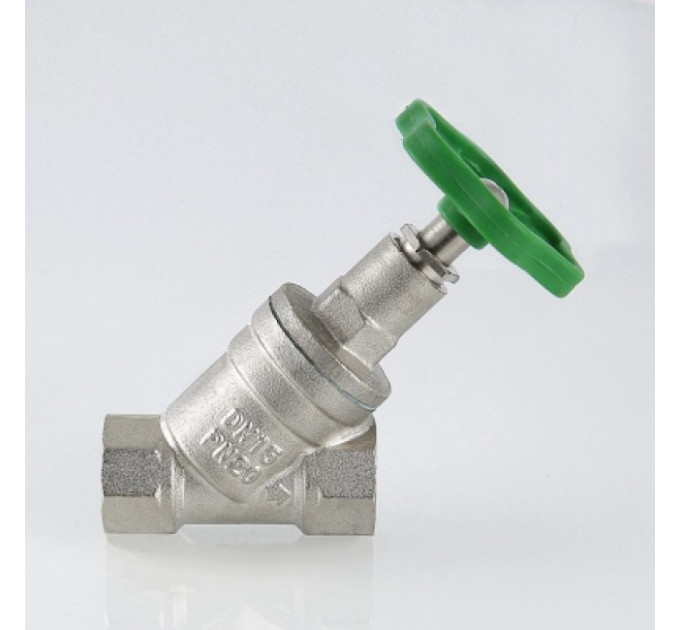 Вентиль прямоточный запорно-регулировочный 1/2" VT.052.N.04 Valtec
