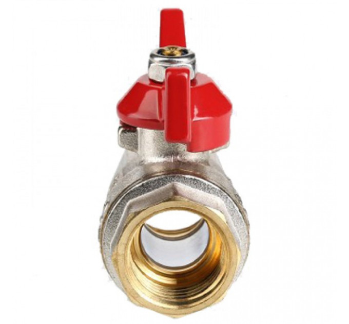 Кран шаровой 1/2" внутренняя-внутренняя резьба, бабочка VT.217.N.04 Valtec
