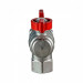 Кран шаровой 3/4"F x 3/4" угловой с отводом, с наружной-внутренней резьбой, хромированный R789 Giacomini