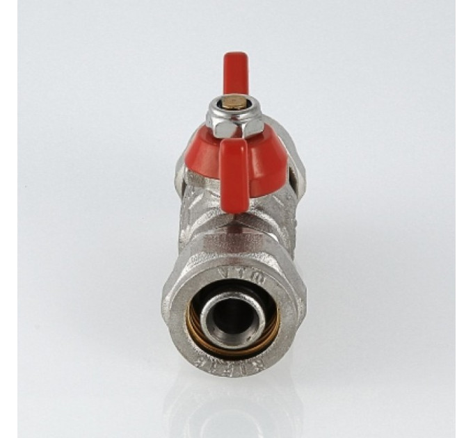 Кран шаровой под обжим 16 бабочка VT.343.N.1616 Valtec