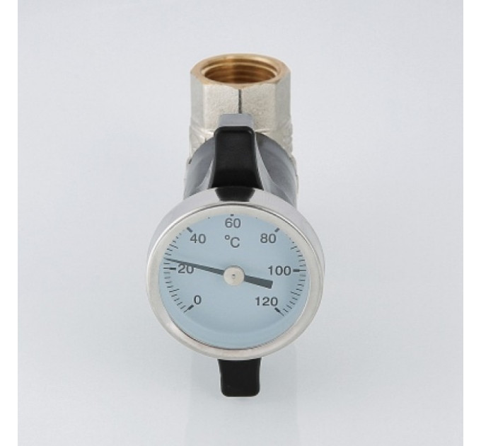 Кран шаровой с термометром 3/4" VT.808.N.05 Valtec