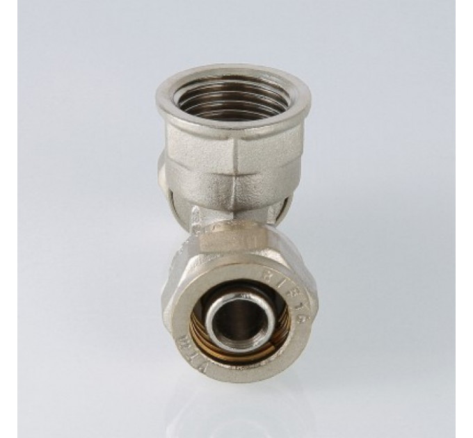 Тройник обжимной 20*3/4" с переходом на внутреннюю резьбу VTm.332.N.200520 Valtec