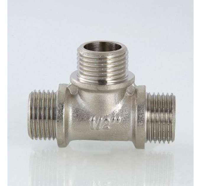 Тройник 1/2" ннн хром VTr.131.N.0004 Valtec