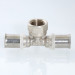 Тройник пресс 16*1/2"*16 с переходом на наружную резьбу VTm.232.N.160416 Valtec