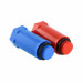 Комплект 1/2" длинных полипропиленовых пробок красная+синяя VTp.792.M.04 Valtec