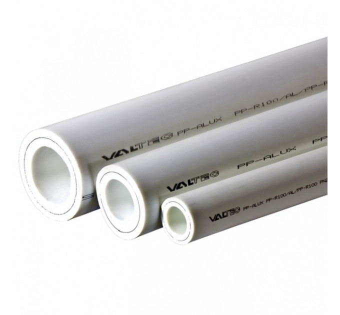 Труба 40 с металлом белая VTp.700.AL25.40 Valtec