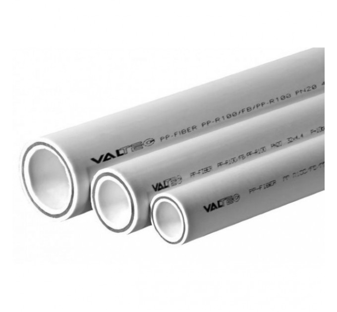 Труба 32 PN25 со стекловолокном белая VTp.700.FB25.32 Valtec