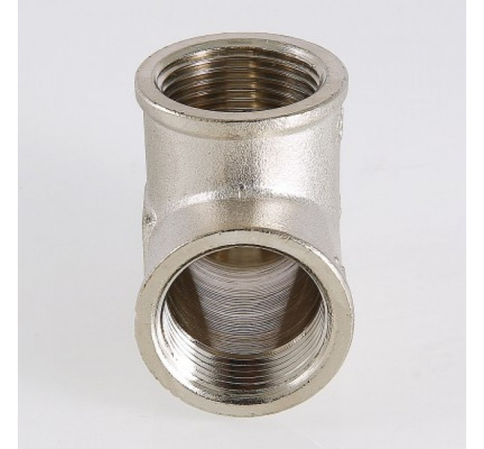Тройник 3/4" - 1/2" - 1/2" ввв хром VTr.750.RN.050404 Valtec