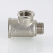 Тройник 3/4" - 1/2" - 3/4" ввн никель VTr.134.RN.050405 Valtec