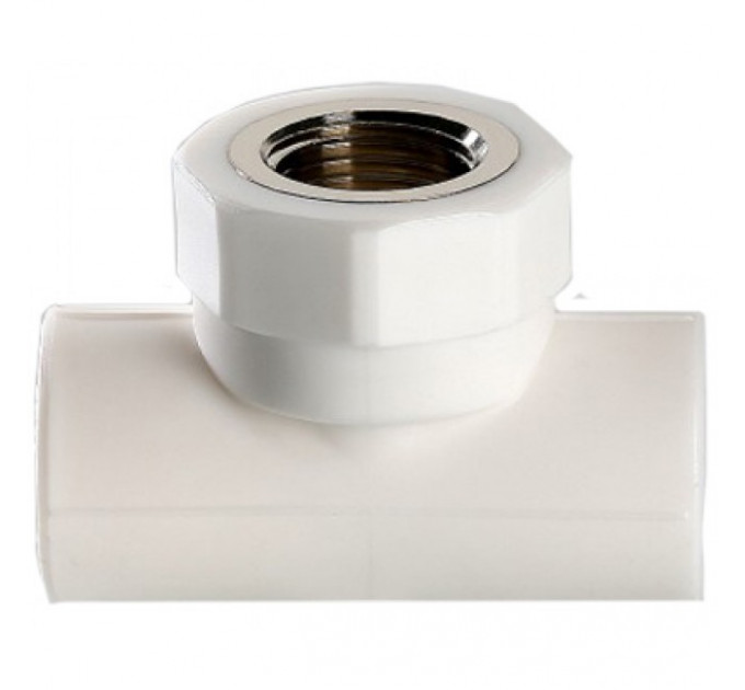 Тройник 32*3/4"*32 с муфтой в VTp.732.0.03205 Valtec
