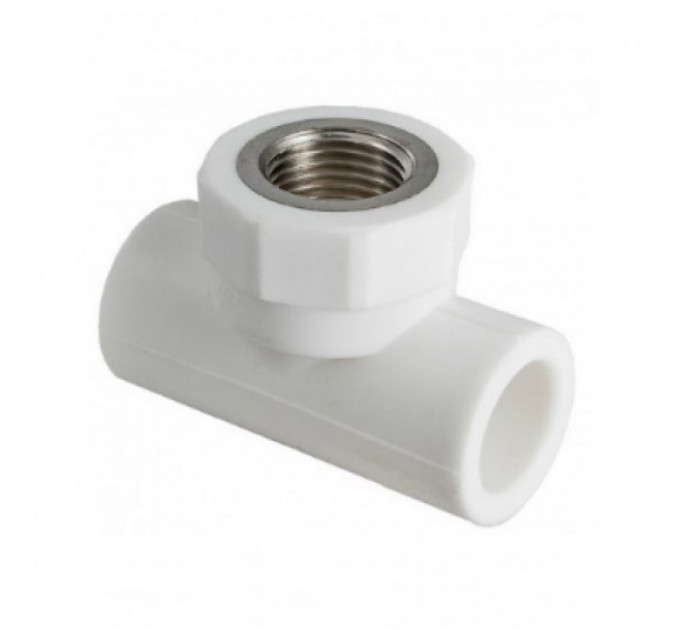 Тройник 20*1/2"*20 с муфтой в VTp.732.0.02004 Valtec
