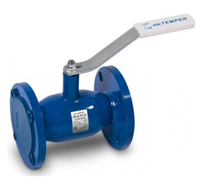 Кран шаровый фланцевый 125 PN16 Temper