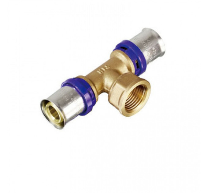 Пресс тройник 16 x 1/2" внутренняя резьба х 16 TIM