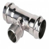 Тройник пресс 15х1/2"Нх15 из нержавеющей стали ZTI.533.150415 TIM