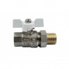 Кран шаровой с американкой 3/4" DE1232N Tim