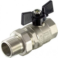 Кран шаровой с американкой 3/4" Frap