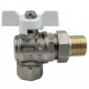Кран шаровой с американкой 3/4" угловой DE1236N Tim