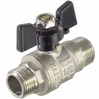 Кран шаровой 1/2" наружная-наружная резьба, бабочка DE1217X TIM