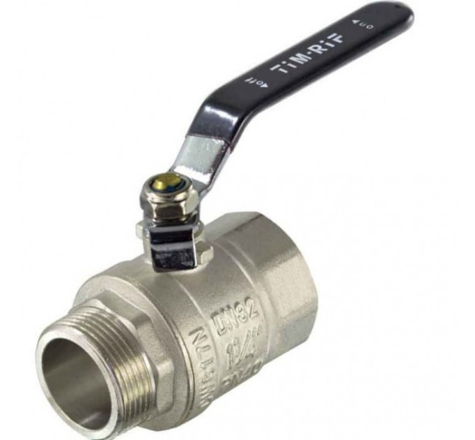 Кран шаровой 3/4" внутренняя-наружная резьба, ручка DE1204X Tim