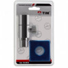 Кран угловой хромированный квадратный 1/2"-1/2" BL5822 TIM