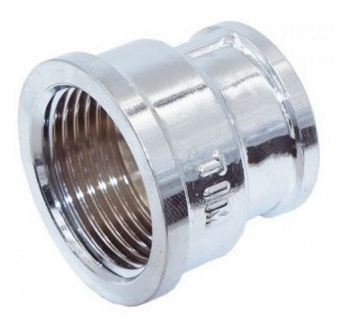 Муфта 3/4" - 1/2" хром K-SF032 TIM