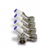 Коллектор вентильный 3/4"-16 4 выхода MR135N-3/4-C-4 TIM