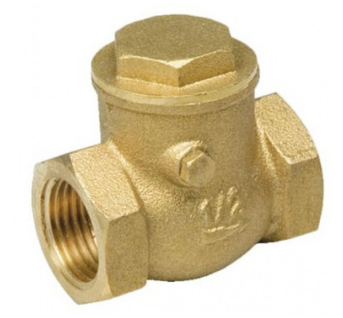 Обратный клапан 1/2" хлопушка TIM