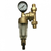 Фильтр без манометра 1/2" со стеклянным корпусом JH1002W3 TIM