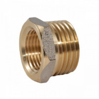 Футорка 2" - 1 1/2" вн никель BX076N TIM