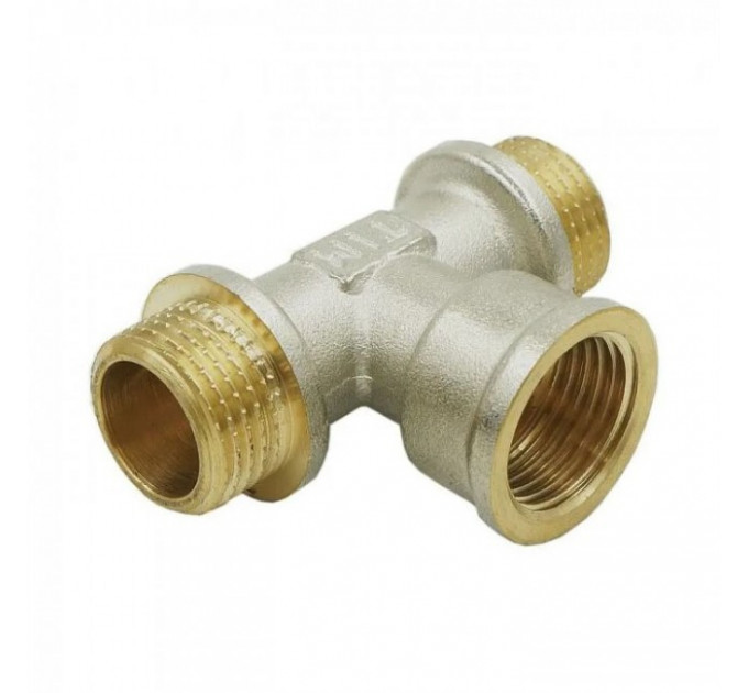 Тройник 3/4" нвн никель TMFM333N TIM