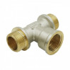 Тройник 3/4" нвн никель TMFM333N TIM