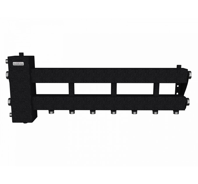 Балансировочный коллектор BM-150-4D (до 150 кВт, подкл. котла G 1½″, 3 контура G 1″ + боковой контур G 1½″)