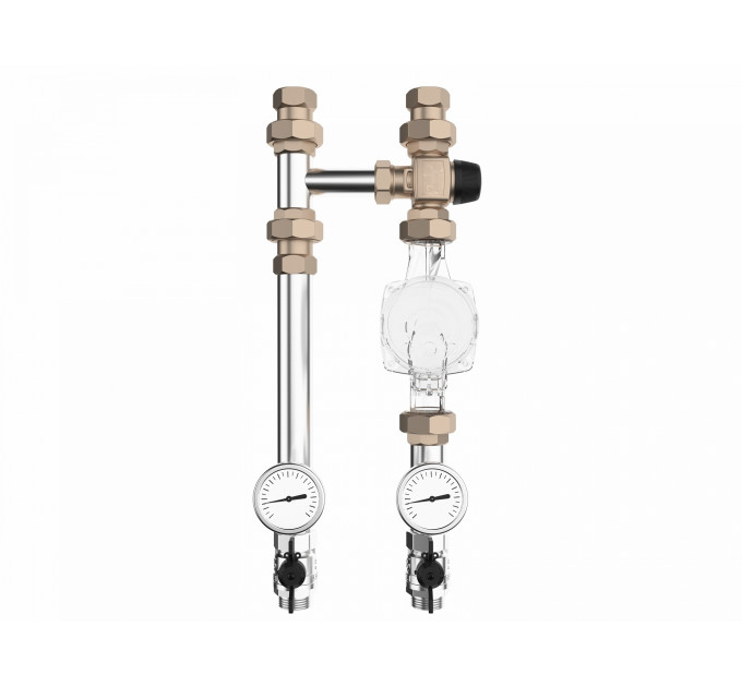 Насосная группа NGSS-25CTS (смеситель Esbe VTA372 KVs 3.4, 20-55°С, нерж., 1″, 125 мм)
