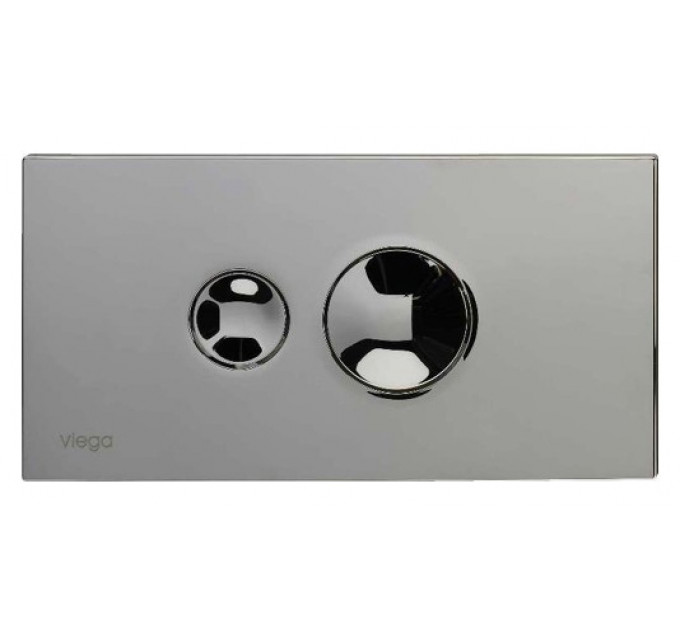 596323 Панель смыва Visign for Style 10 пластик/хром Viega